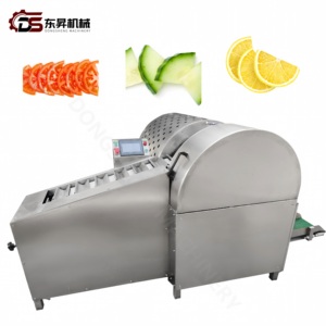 Máquina Cortadora de Piña de Acero Inoxidable, Cortadora Automática de Frutas <span class=keywords><strong>para</strong></span> Piña, Plátano, Limón, Cortadora Comercial de Manzana y Plátano - Product Image 1