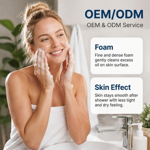 Gel de Ducha OEM/ODM con Sal Marina y Cedro, Ingredientes Botánicos Suaves, Control de Grasa, Refrescante, Fácil de Enjuagar, Hidratante, 100 ml - Product Image 3