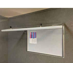 Tablón de anuncios impermeable con cerradura para exteriores con llave A0/A1/A2/A3/A4/<span class=keywords><strong>60x40</strong></span> "/40x30" Tamaños disponibles - Product Image 6