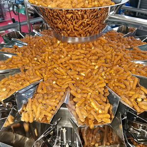 Automático 4 10 Cabeza Combinación Pesadora Pesaje Llenado Granulado Azúcar puro Bolsas Ziploc Premade Bag Packing Machine - Product Image 5