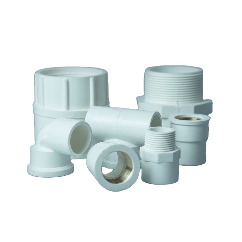 Sanitair Materiaal Buisleidingen Pvc Plastic Cross Tee 50 75 160 110 Plastic Upvc Fitttins PVC-U Dwc Fittings Koppeling Wye pijp