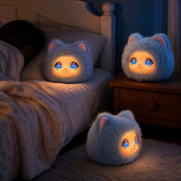 Peluche interactive parlante IA, douce et moelleuse, avec fonction Q&A multilingue, cadeau compagnon, rembourrage en coton PP, pour 5-7 ans