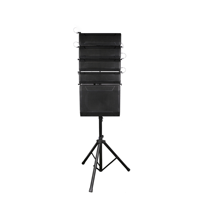 Système de sonorisation actif Accuracy Pro Audio CLA210A avec deux enceintes Line Array de 10 pouces et un caisson de basses de 18 pouces