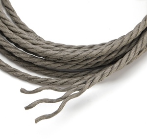 <span class=keywords><strong>Cuerda</strong></span> de papel de alta calidad para <span class=keywords><strong>manualidades</strong></span>, paquete de 3 hebras trenzadas <span class=keywords><strong>en</strong></span> color marrón, blanco y negro - Product Image 3