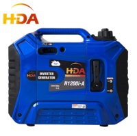Trinkbarer Mini 1kw 110V 220V Benzin Stille kleiner elektrischer Generator Wechsel richter Strom generator für H1200i-A zu Hause eingestellt