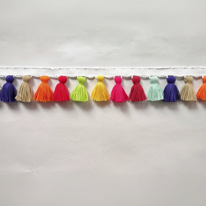 Pom Pom ขอบแต่งขอบพู่ขอบพัดขอบแต่งขอบทองขอบตัดแต่งต้นหอมขอบปอมปอมปอมขอบพู่ขอบพัดลมขอบแต่งขอบทอง - Product Image 1