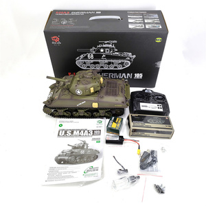 HENG M4A3ยาว3898-1 u.s. <span class=keywords><strong>sherman</strong></span> รถถังหลัก1/16 2.4G การรบอินฟราเรด BB ไฟควัน airsoft Crawler <span class=keywords><strong>TANK</strong></span> RC <span class=keywords><strong>TANK</strong></span> - Product Image 4