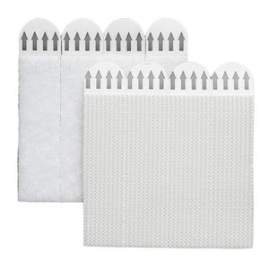 Tiras Adhesivas Blancas de Gancho y Bucle, Reutilizables, Sin Daños, Pequeñas, para Montaje, Sin Clavos, para Colgar Cuadros - Product Image 1