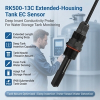 Sonde submersible oxydoréductrice avec détection anti-salissure IP68 de qualité industrielle pour la surveillance du traitement des eaux usées