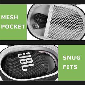 เคสใช้ได้กับลำโพงไร้สายแบบพกพา <span class=keywords><strong>JBL</strong></span> <span class=keywords><strong>Clip</strong></span> <span class=keywords><strong>4</strong></span>-สีดำเฉพาะถุงเก็บของ - Product Image 3