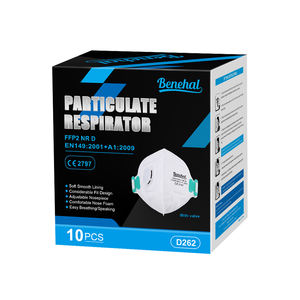 Benehal Modèle D262 CE Approuvé Respirateur à Particules Réglable à Haute Efficacité <span class=keywords><strong>Masque</strong></span> Standard <span class=keywords><strong>FFP2</strong></span> NR D - Product Image 4