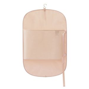 Clothing Organizer <b>Hanging</b> Storage Bag Rectangle <b>Wardrobe</b> Hook Type Foldable Fabric Dust Cover - Product Image 1