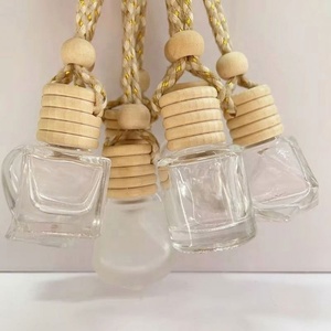 5ml 8ml Car Diffuser Hanging <b>Perfume</b> <b>Bottle</b> Car Air Freshener Glass <b>Bottle</b> - Product Image 5