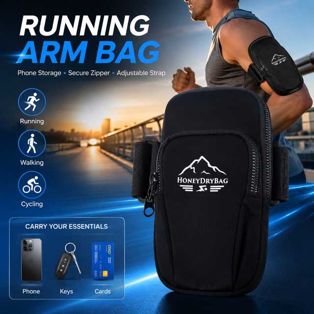 Wholesale OEM Custom Waterproof Running Armband Touchscreen Mobile Phone Sleeve Sweatproof Pouch for Gym Workout and Training