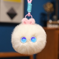 Peluche Lapin Elfe IA, Compagnon de Bureau, Cadeau pour Amis et Compagnons de Classe, Conversation Intelligente