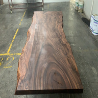 Noyer sud-américain en bois massif grand bureau d'ordinateur vente directe d'usine Version Simple