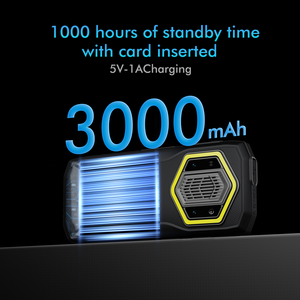 IP68/ip69k gồ ghề tính năng điện thoại di động với SOS/Cắm trại ánh sáng/ánh sáng khẩn cấp, 3000 mAh pin lớn, 4G cơ bản điện thoại di động - Product Image 3