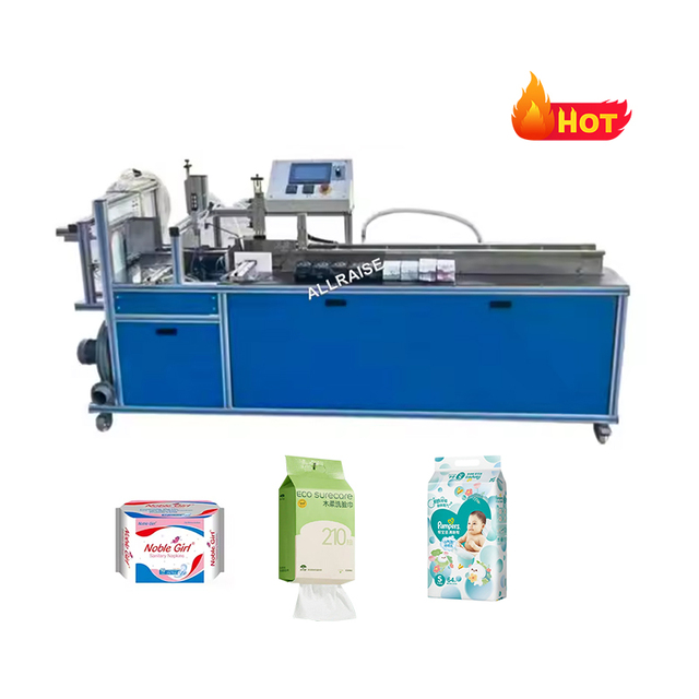 Automatic Women Sanitary Napkin Making Manufacturing Folding Packaging Production Line Counting Sanitary Pads Packing Machine