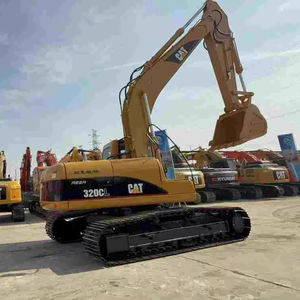Gran oferta, excavadoras usadas grandes, excavadora CAT 320C, máquina de precio bajo de 20 toneladas, CAT 320c usado barato - Product Image 1