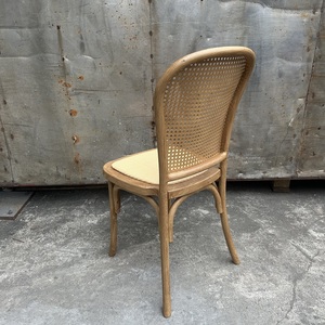 Chaise en rotin en plastique PP à grain de bois, nouveau design, prix de gros bon marché - Product Image 6