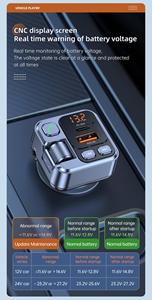 T16 pd30w + 2.4A sạc nhanh rảnh tay Sạc xe hơi bt-compaitable FM Transmitter Car Kit MP3 máy nghe nhạc âm thanh Receiver - Product Image 3