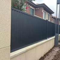 Ventes en gros de rampes d'escalier et de balcon en alliage d'aluminium noir métallique modernes pour hôtels, rampes décoratives à bas prix