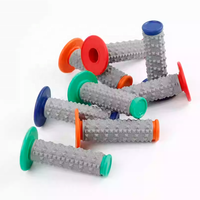 CQHZJ pegangan Handel sepeda motor, kualitas tinggi MX Grip untuk Motocross Enduro Supermoto CRF YZF WRF KXF KLX Dirt Pit Bike Enduro