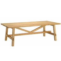 Table en bois moderne Tables de restaurant Table en bois simple de restaurant