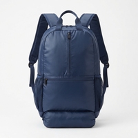 Sac à dos de pickleball léger et portable personnalisé avec compartiment à chaussures zippé, poches latérales en mesh, grande capacité, sac à raquettes pour hommes