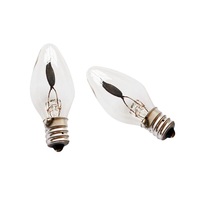 1W 3W En Forme De Bougie de Flamme De Scintillement Ampoule E12 E14 E26 E27 B22 Base 110V 220V indicateur LED Ampoules De Flamme C7 C9 C18 C26 C32 C35