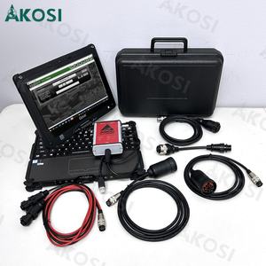 Portátil Getac V110 Listo para Usar con Interfaz AGCO CANUSB, Herramienta de Diagnóstico Electrónico para Maquinaria Agrícola AGCO EDT, Tractores FENDT - Product Image 1