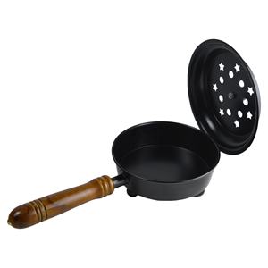 Quemador de incienso de aspecto moderno con mango de madera, el mejor uso para interiores y regalos para bodas, aniversario - Product Image 2