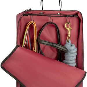 Sac de rangement pour équitation avec fermeture éclair, poche utilitaire en tissu Oxford pour rênes et équipement d'entraînement - Product Image 1