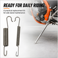 Kit de ressorts et boulons de béquille latérale pour motocross Husqvarna Fe Te Fx Tx Fc Tc 17-2022 et Ktm Exc Excf Xc Xcf Xcw Sx Sxf 08-22