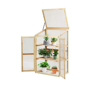 Invernadero Pequeño Ecológico y Moderno para Bodas en el Patio Trasero, con Marco de Madera y Sistema de Calefacción para el Cultivo de Plantas - Product Image 6