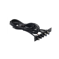 Cable de Panel frontal USB para chasis de ordenador, placa de circuito de Audio, USB 3,0, USB 3,1, Cable extensor de placa I/O, micrófono SPK