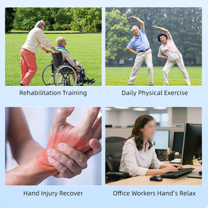 कारखाने प्रत्यक्ष टैप हैंड पुनर्वास प्रशिक्षण पकड़ गेंद उंगली की मालिश हाथ की मांसपेशियों में छूट जेली महसूस - Product Image 5