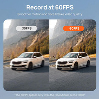 Yinzami Global A810 Car DVR dengan GPS Terintegrasi, Kamera Depan Belakang Ganda untuk Parkir 24 Jam, Kamera Dash 4K 3 Inci dengan Monitor Penglihatan Malam