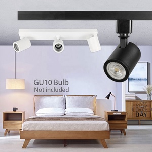 Spot lumineux LED encastrable pour le <span class=keywords><strong>plafond</strong></span>, angle d'éclairage réglable, éclairage d'intérieur, lumière magnétique, GU10 - Product Image 1