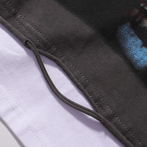 เสื้อยืดคอกลมแขนสั้นแบรนด์ดังคุณภาพสูง ผ้าฝ้าย 100% เนื้อหนา สำหรับผู้ชาย สไตล์สตรีทแฟชั่น รุ่นใหม่ล่าสุด - Product Image 3