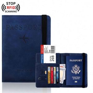 High Quality Transparent Vaccine Card Holder Eco-friendly Pu Leather Passport Holder - Product Image 5