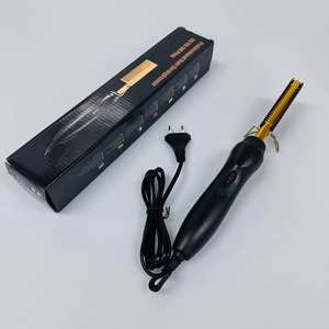 <span class=keywords><strong>Brosse</strong></span> coiffante Easy-Curl, lisseur électrique fiable, peigne de voyage pour un look glamour instantané - Product Image 6