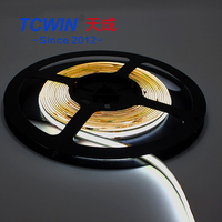 Tcwin Offres Spéciales IP20 Led Cob Bande Lumineuse pour Tv bar vitrine Super Lumineux Flexible Led Pro Max App Control