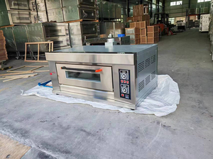 Four à gaz professionnel à un seul niveau pour restaurant, fours à <span class=keywords><strong>pizza</strong></span> commerciaux, équipement de boulangerie, four industriel pour la cuisson du pain - Product Image 6
