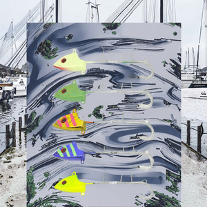 เหยื่อตก<span class=keywords><strong>ปลา</strong></span>แบบจิ๊กเฮดตะกั่ว 15 กรัม แบบใหม่ ตัวเบ็ดคู่ เรืองแสง รูปทรง<span class=keywords><strong>ปลา</strong></span>ยหาง<span class=keywords><strong>ปลา</strong></span> สำหรับตก<span class=keywords><strong>ปลา</strong></span>ในทะเลสาบ - Product Image 2