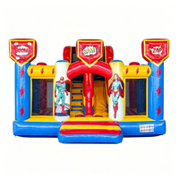 Slidebox Superhero House Combo Gonflable Géant
