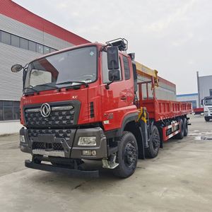 Grue montée sur camion Dongfeng Tianlong 8*4 avec système de flèche hydraulique, grue mobile de 14 tonnes pour levage en construction - Product Image 3