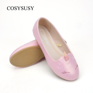 รองเท้าเด็กผู้หญิงแบบสวม น่ารัก สดใส สไตล์เจ้าหญิง สำหรับฤดูใบไม้ผลิและฤดูใบไม้ร่วง รองเท้าพื้นเรียบสำหรับเด็กโต - Product Image 6