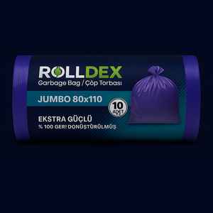 Industrial Strength Tear-resistant Rubbish Bin Bag Plastic 13 30 45 50 60 65 95 100 <b>Garbage</b> Bags Trash - Product Image 2