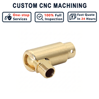 Connecteur à bille en laiton usiné CNC de précision OEM pour pièces automobiles